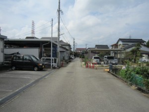 ③前面道路