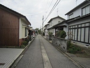 ⑨前面道路1