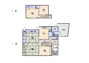 北代中古住宅間取図