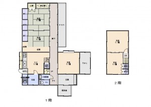 八町間取図