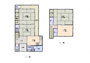 伏木古府元町間取図